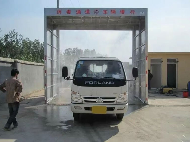 車(chē)輛消毒通道
