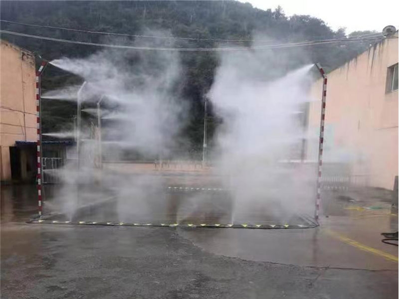 車(chē)輛消毒通道